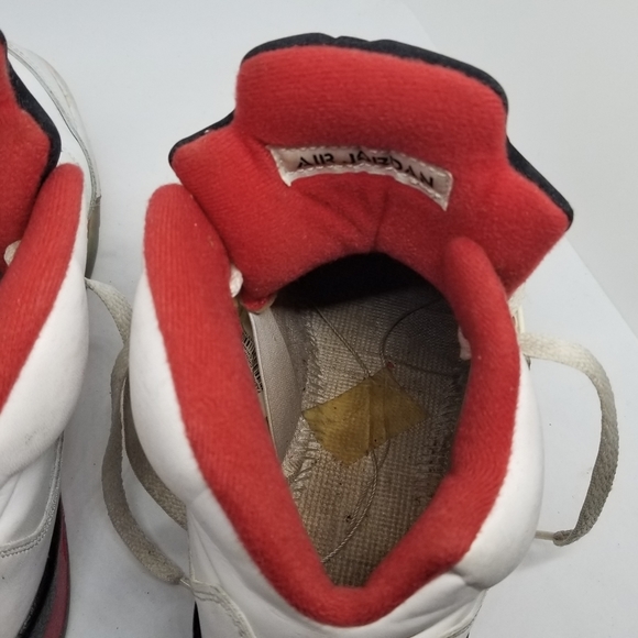 Nike Air Jordan 5 Retro GS White Fire Red V 440888-120 Boy's US 7Y Toro Laser - Picture 9 of 15